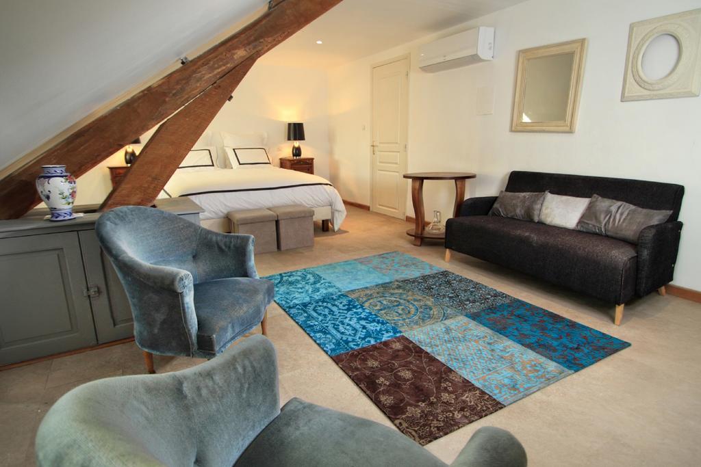 Hotel Spa Le Miel Des Muses 브리브라가야르드 객실 사진